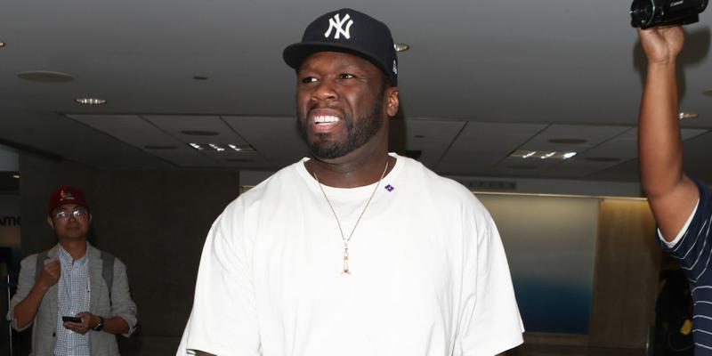 50 Cent at LAX