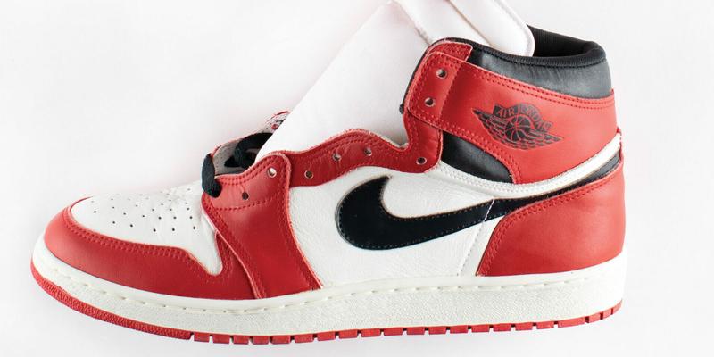 Autographed sample Air Jordan 1 s made for testing by Michael Jordan set to sell for 250 000 USD