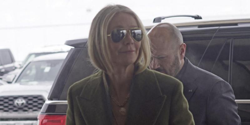 Gwyneth Paltrow is seen arriving at court for the 3rd day Paltrow is being sued for a ski crash in 2016
