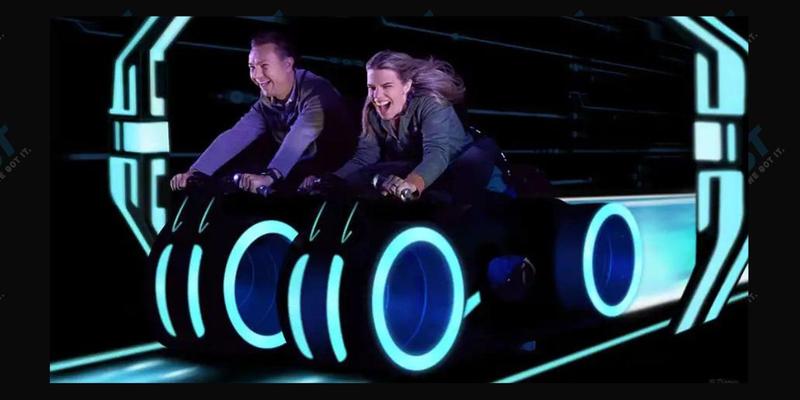 TRON Lightcycle / Run at Disney World