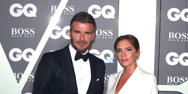 David & Victoria Beckham at the GQ Men of the Year Awards in London, UK.