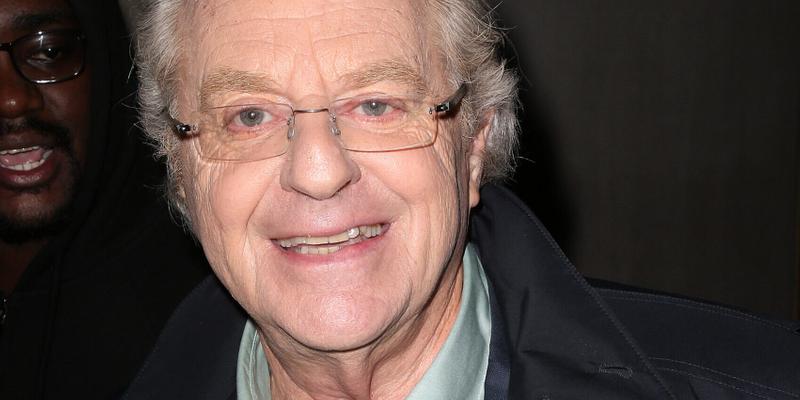 Jerry Springer appear on the 'Today Show' in New York City