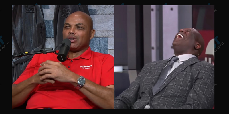 Charles Barkley and Shaquille O'Neal on NBA on TNT