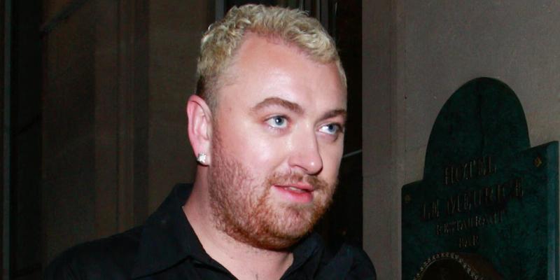 Sam Smith is seen arriving at his hotel after Valentino showduring Paris Fashion Week