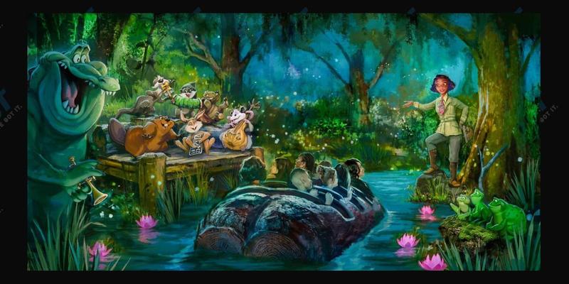 Disney Reveals Mama Odie And Others Will Be Part Of Tiana's Bayou Adventure