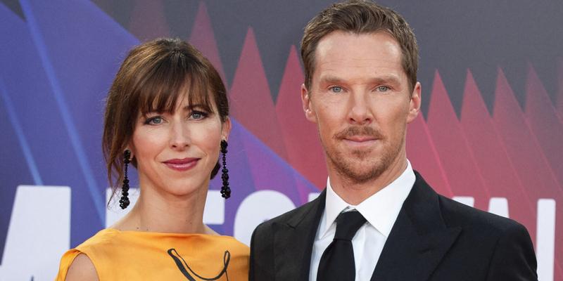 Sophie Hunter and Benedict Cumberbatch at The Power of the Dog Film Premiere