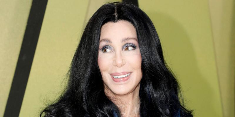 Cher at the Versace FW23 Show at the Pacific Design Center on March 9, 2023 in West Hollywood