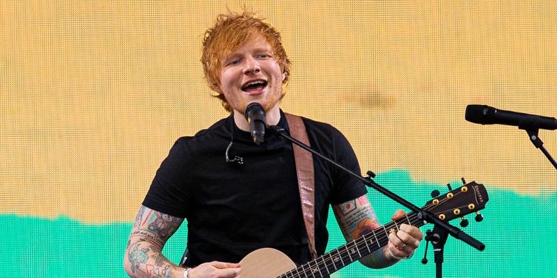 Ed Sheeran performs at Jazz Fest in his first public show since his court appearance in New York, trying to prove he didn't copy Marvin Gaye's song.