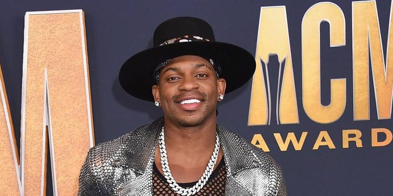 Jimmie Allen at the 57th Academy of Country Music Awards