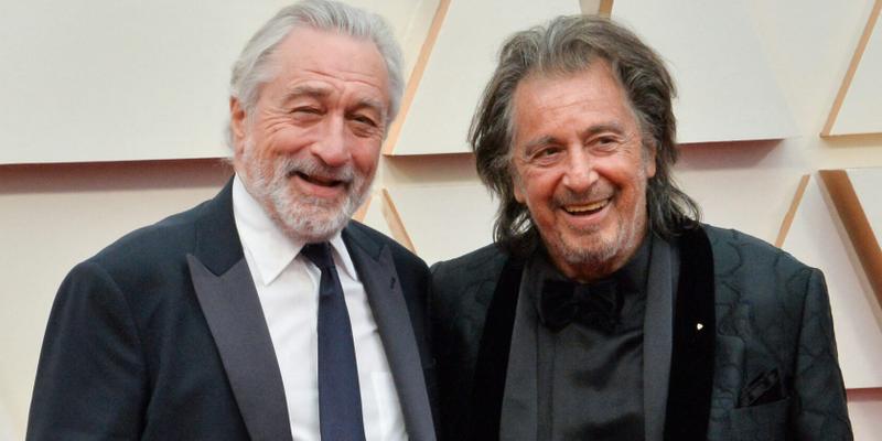 Robert De Niro and Al Pacino arrive for the 92nd annual Academy Awards in Los Angeles