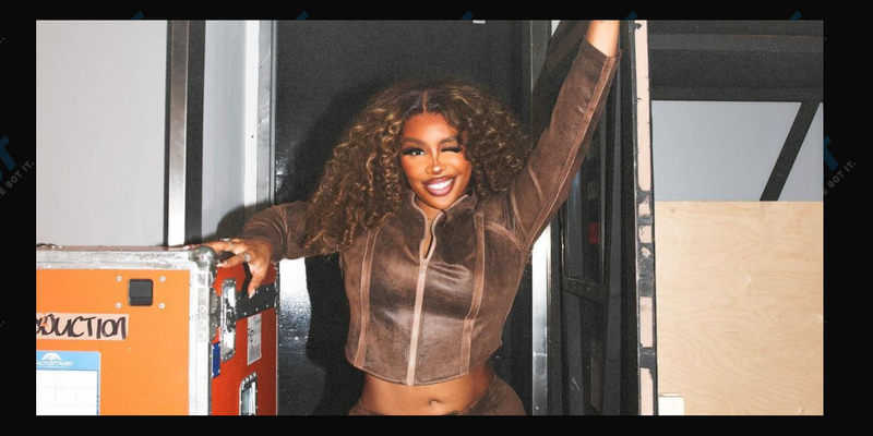 SZA frees the nipple so fans let their inner dog out
