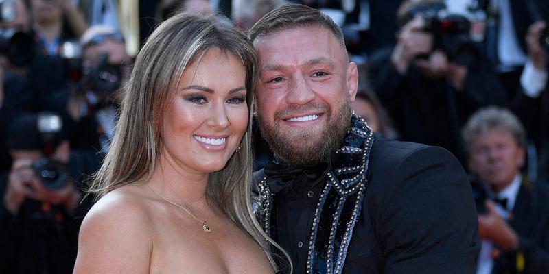 Conor McGregor and Dee Devlin on the Elvis red carpet at the Cannes film festival
