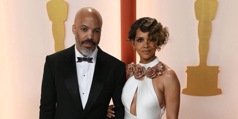 Van Hunt and Halle Berry at the Oscars 2023: RED CARPET
