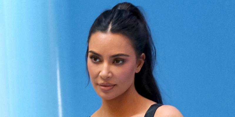 Kim Kardashian seen at the 'Tiffany &amp; Co' store in Fifth Avenue