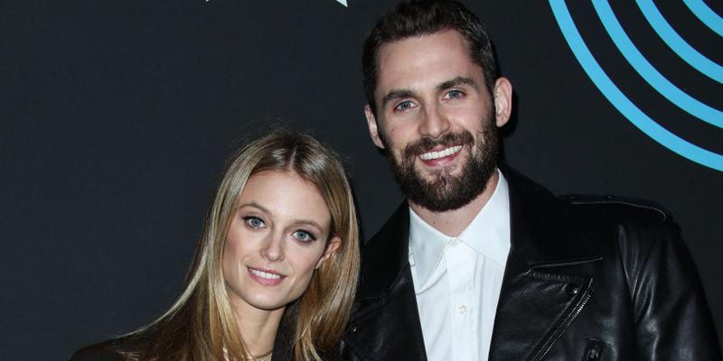 Kevin Love and Kate Bock