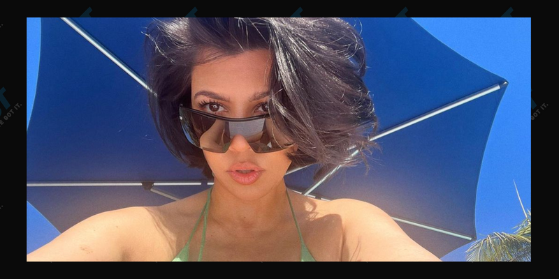 Kourtney Kardashian is having a sweet summer with baby bump in bikini