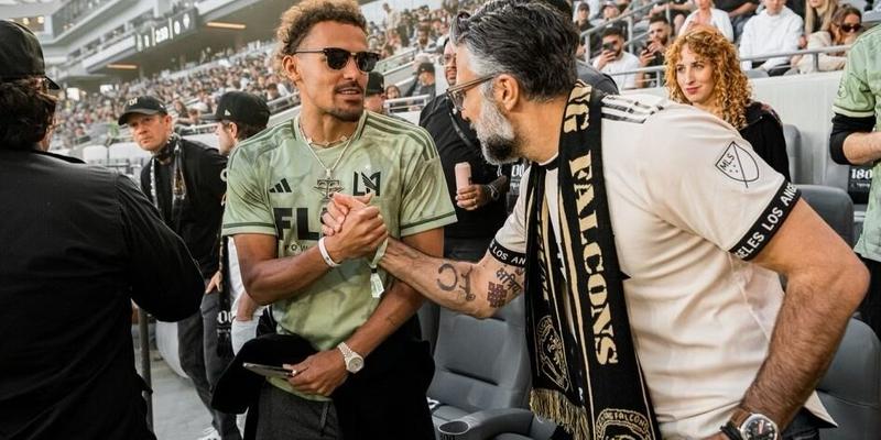 NBA Star Trae Young Spotted Front & Center For LAFC's Home Win