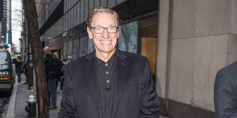Maury Povich is seen leaving the Today Show