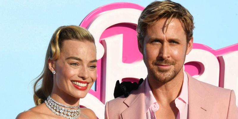 Margot Robbie and Ryan Gosling at the World Premiere Of "Barbie"