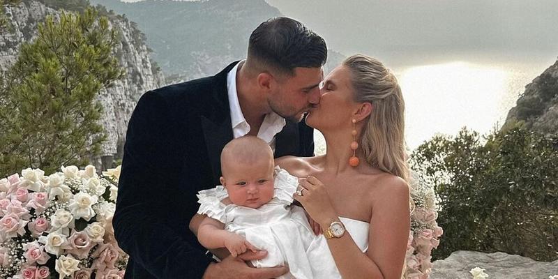 Tommy Fury Dresses Baby Bambi To Twin With Mum Molly-Mae Hauge In Engagement Video
