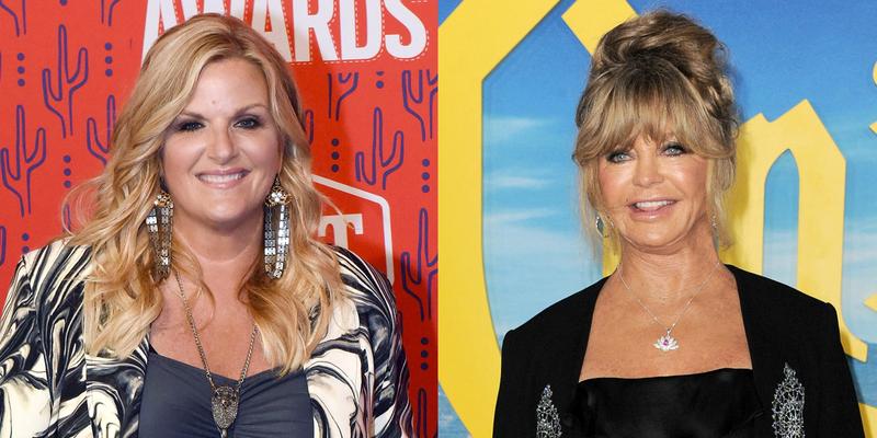 Trisha Yearwood Credits Goldie Hawn For New Blonde Hair Inspiration