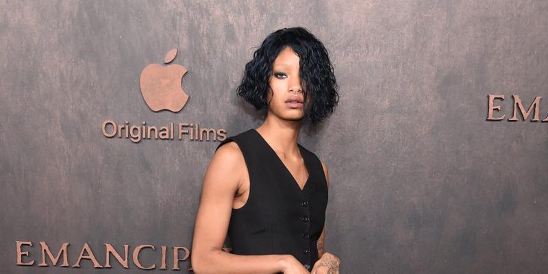 Willow Smith at the Red Carpet Event for the premiere of Apple Original Films Emancipation