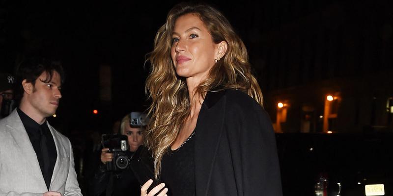 Gisele Bundchen seen leaving the Met Gala after party at the Zero Bond