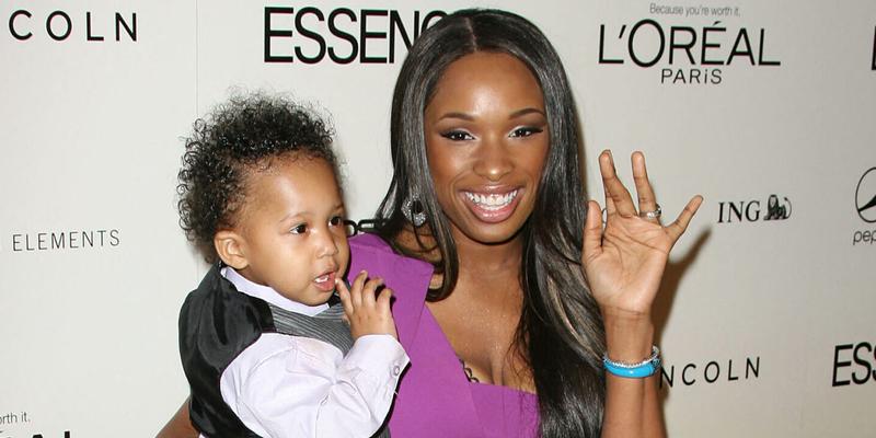 Jennifer Hudson' and son David Otunga Jr, 4th Annual ESSENCE Black Women In Hollywood Luncheon held at the Beverly Hills HotelBeverly Hills, California - 24.02.11