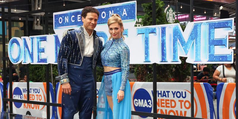 Britney Spears' musical - Once Upon A One More Time Lauren Zakrin seen during their 'Once Upon a One More Time' broadway musical at the 'Good Morning America' show