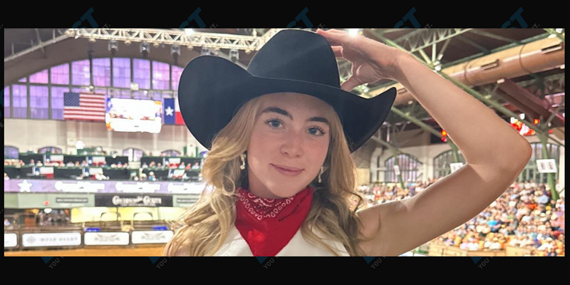 Golfer Grace Charis In Tiny Crop Top Visits A Rodeo in Texas