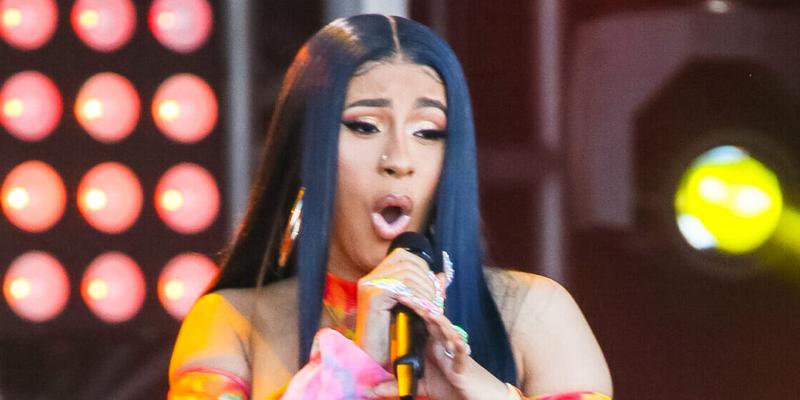 The microphone Cardi B hurled at the audience is up for auction