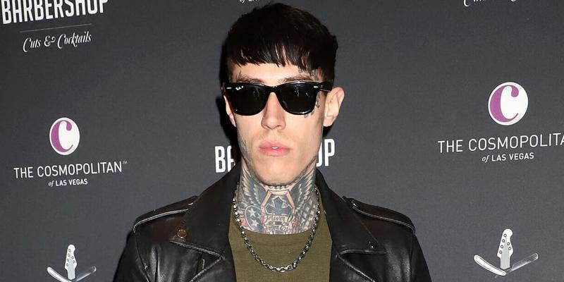 Trace Cyrus at the Grand Opening of "The Barbershop Cuts