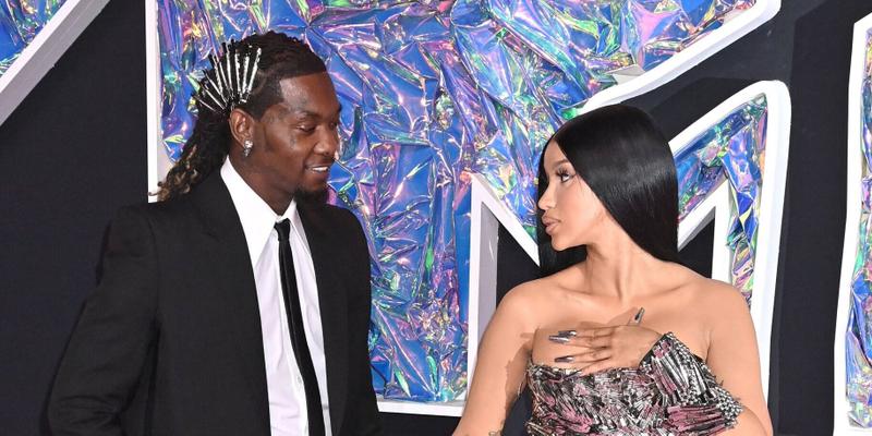 Cardi B and Offset at the VMA Awards 2023 - ARRIVALS