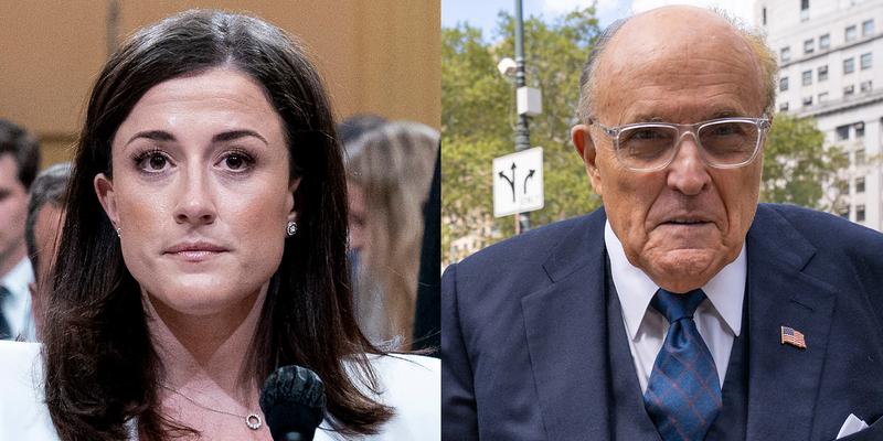 Cassidy Hutchinson Draws Online Outrage After Rudy Giuliani's Groping Allegation