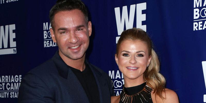 Mike Sorrentino and Lauren at WE tv's "Marriage Bootcamp Reality Stars" Premiere Party, Hyde, West Hollywood, CA 05-28-15