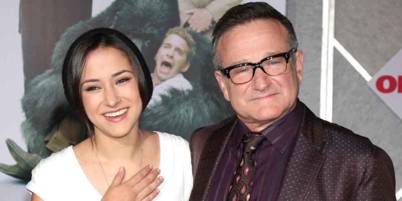 Robin Williams and daughter Zelda