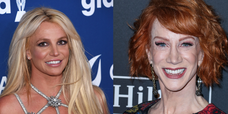 Britney Spears and Kathy Griffin