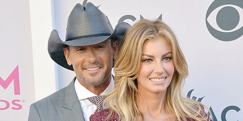 Tim McGraw and Faith Hill part of Red Carpet Arrivals at the 52nd Annual Academy of Country Music Awards