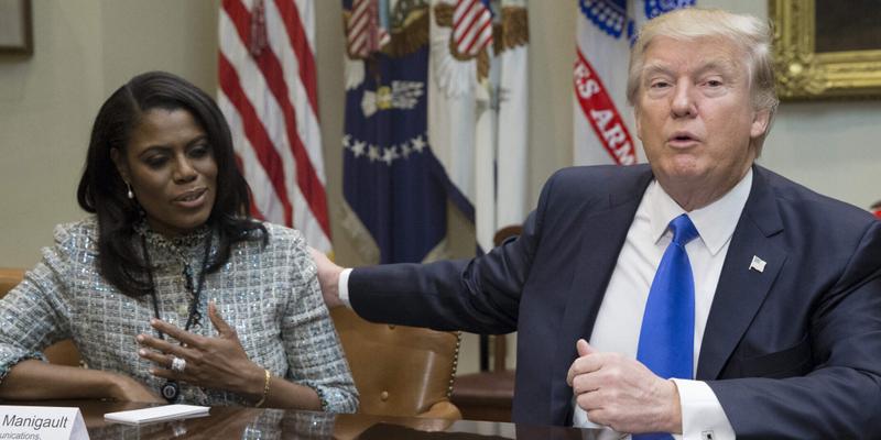 Omarosa and Donald Trump