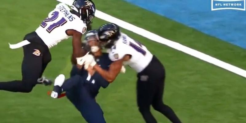 Ravens' Kyle Hamilton EJECTED From NFL Game Following Brutal Play