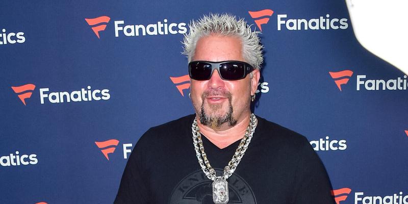 Guy Fieri attends Fanatics Superbowl Party at 3Labs in Culver City