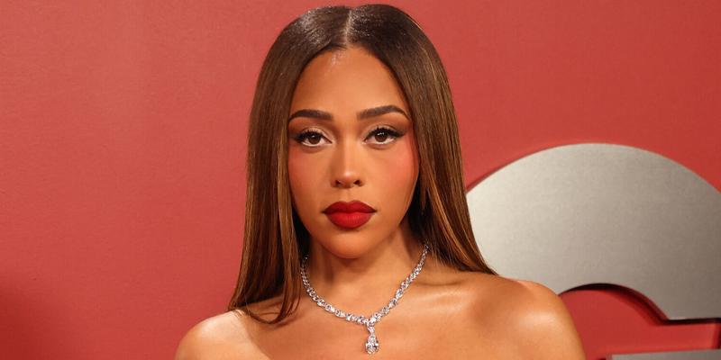 Jordyn Woods attends the 2023 GQ Men Of The Year