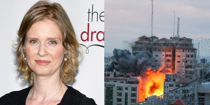 'SATC' Star Cynthia Nixon Goes On Hunger Strike To Demand Permanent Ceasefire In Isreal-Hamas War