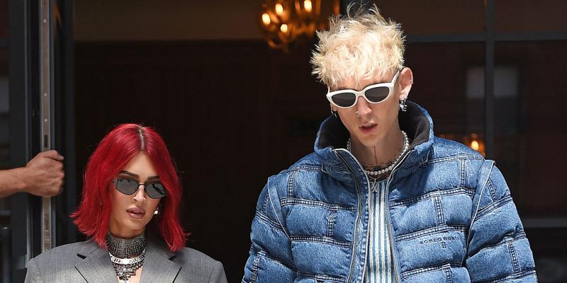 Megan Fox and Machine Gun Kelly out in NYC