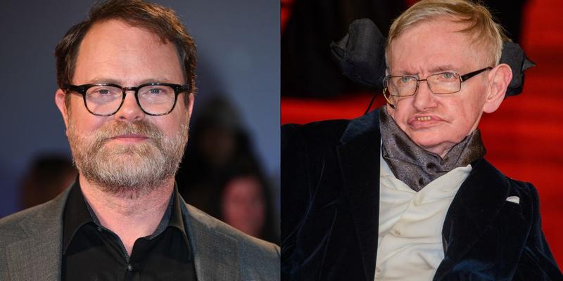 Rainn Wilson & Jax React To Stephen Hawking's Mention On Epstein Docs