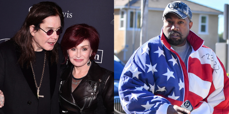 Sharon Osbourne Says 'Pig' Kanye West Messed With The 'Wrong Jew' By Sampling Her Husband's Song