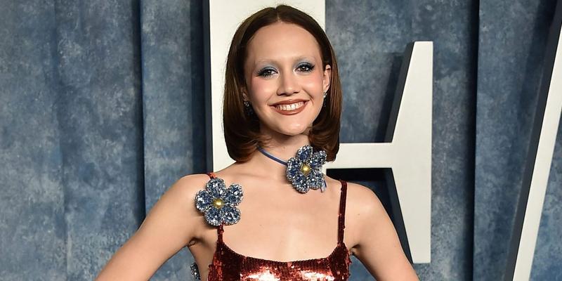 Iris Apatow arriving at the Vanity Fair Oscar Party held at the Wallis Annenberg Center for the Performing Arts on March 12, 2023 in Beverly Hills, CA. © OConnor-Arroyo / AFF-USA.com. 12 Mar 2023 Pictured: Iris Apatow. Photo credit: OConnor-Arroyo / AFF-USA.com / MEGA TheMegaAgency.com +1 888 505 6342 (Mega Agency TagID: MEGA955167_008.jpg) [Photo via Mega Agency]