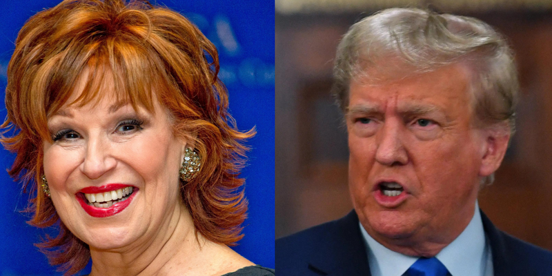 Joy Behar Trolls Donald Trump With Brutal Raunchy Joke About Stormy Daniels Alleged Affair