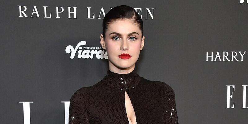 Alexandra Daddario arriving at ELLE to Celebrate 2023 Women in Hollywood held at nya studios WEST on December 5, 2023 in Hollywood, Ca. © Lisa OConnor/AFF-USA.com. 05 Dec 2023 Pictured: Alexandra Daddario. Photo credit: Lisa OConnor/AFF-USA.com / MEGA TheMegaAgency.com +1 888 505 6342 (Mega Agency TagID: MEGA1068534_083.jpg) [Photo via Mega Agency]