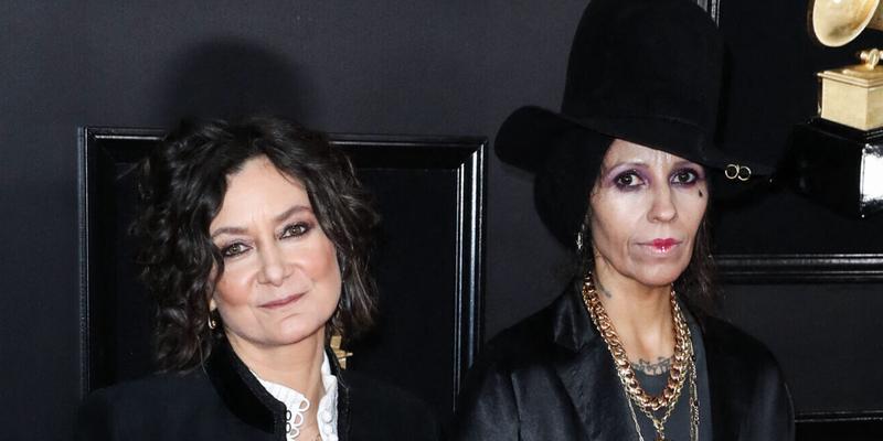 Sara Gilbert and Linda Perry attended the 61st Annual GRAMMY Awards
